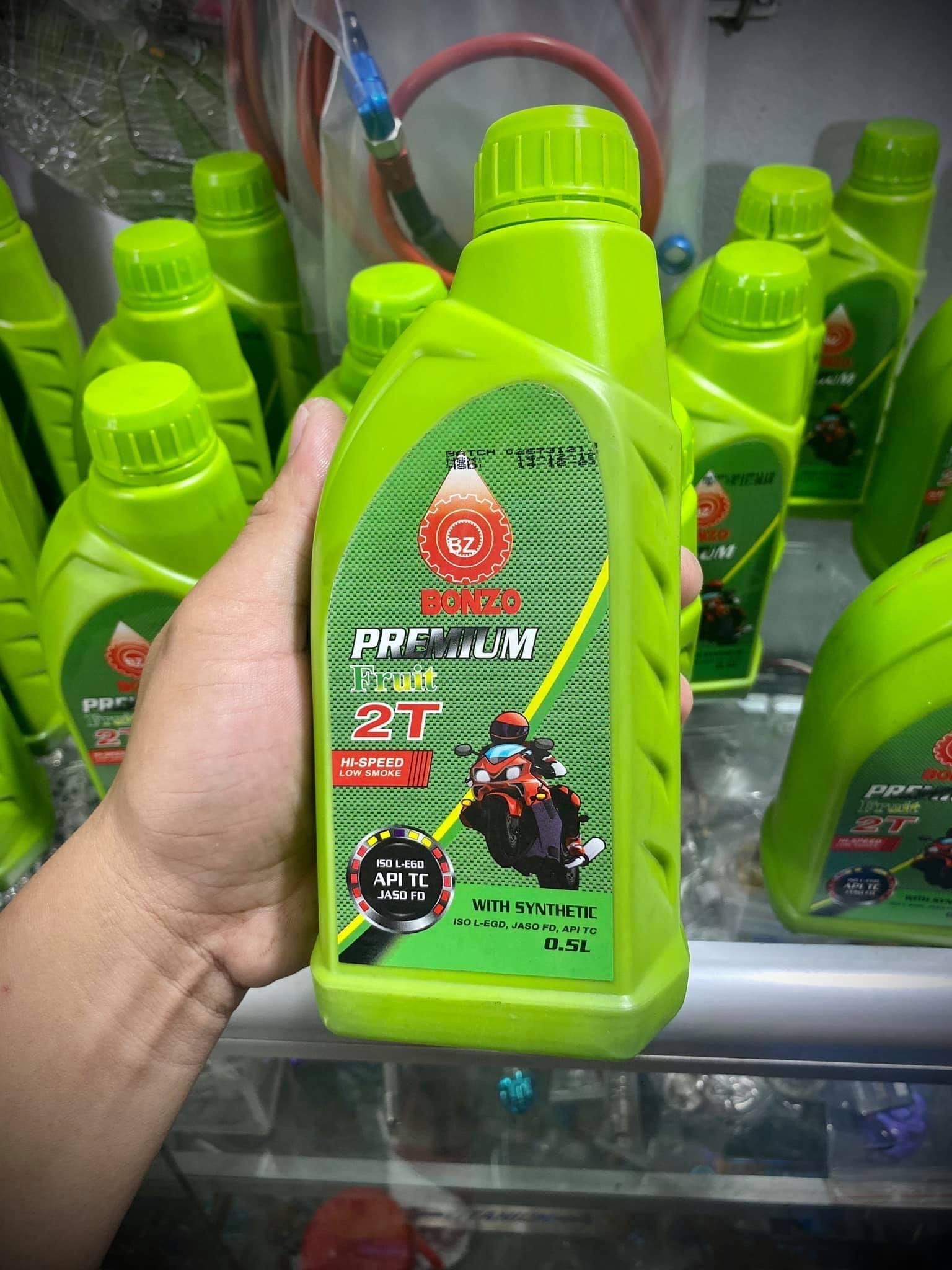 Nhớt BONZO FRUIT 2T danh2cho xe 2 thì Xipo, Yaz...