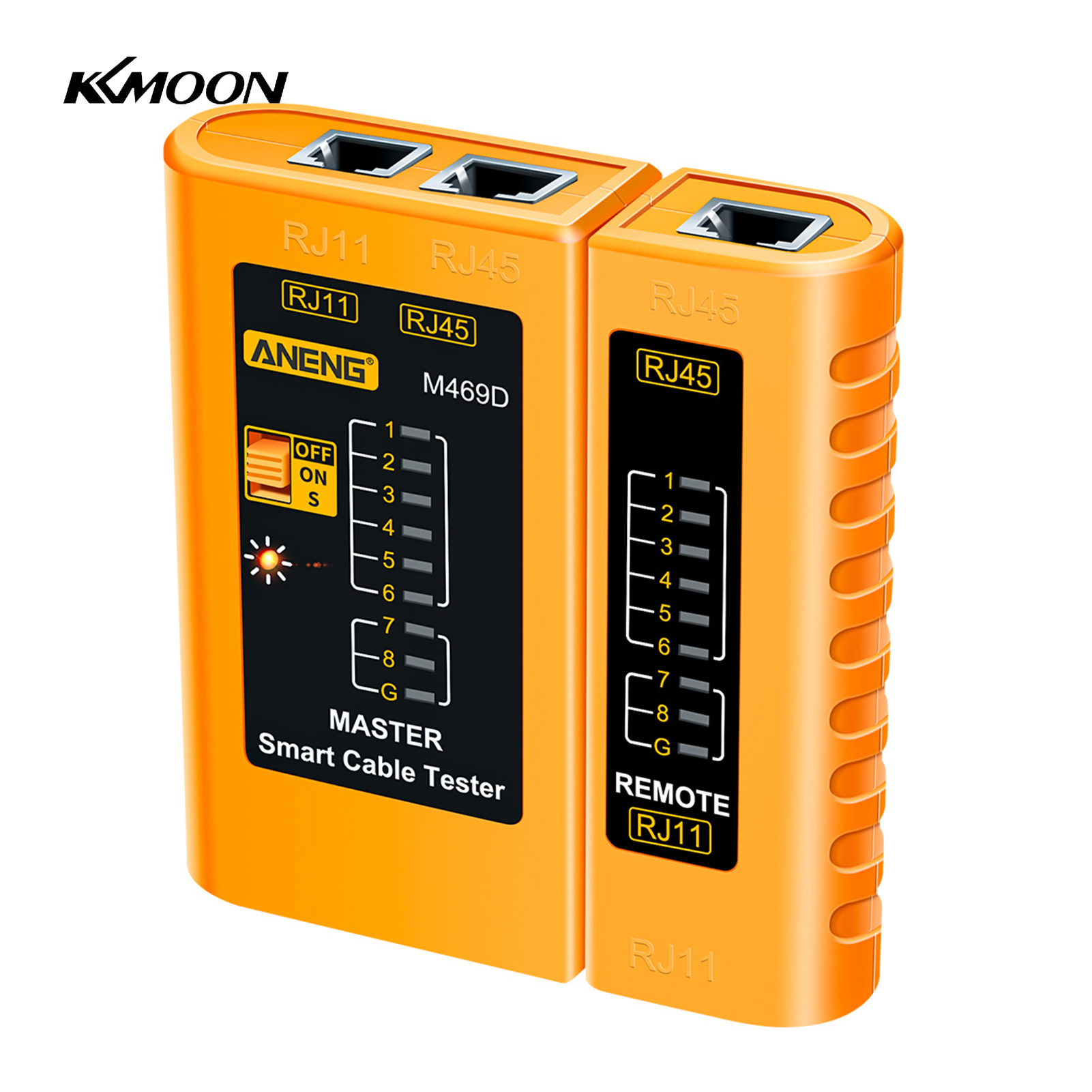 KKmoon ANENG M469D Network Cable Tester Pairing Instrument for RJ11 ...