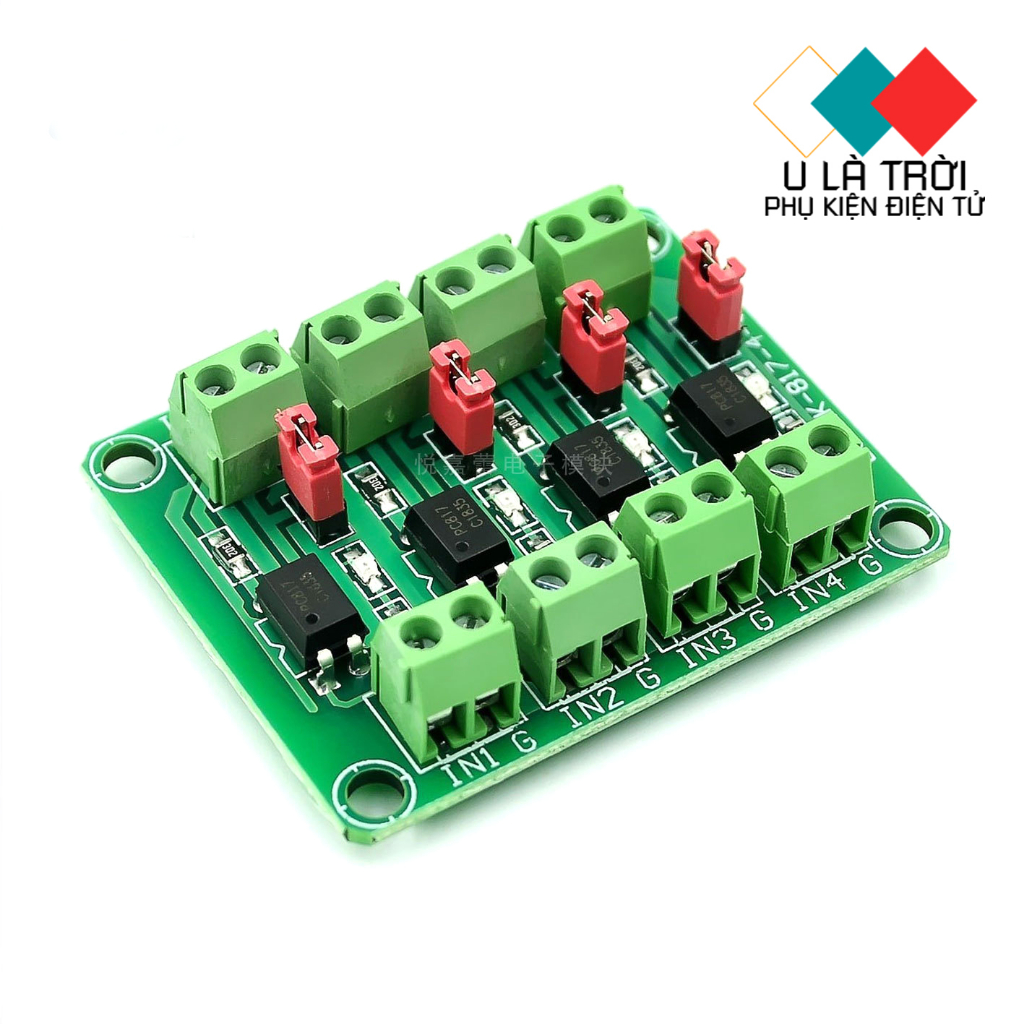 Pc817 2/ 4/ 8 Channel Opto-Isolator Circuit