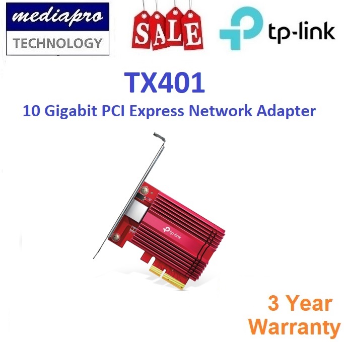 TP-LINK TX401 10 Gigabit PCI Express Network Adapter ( 10G
