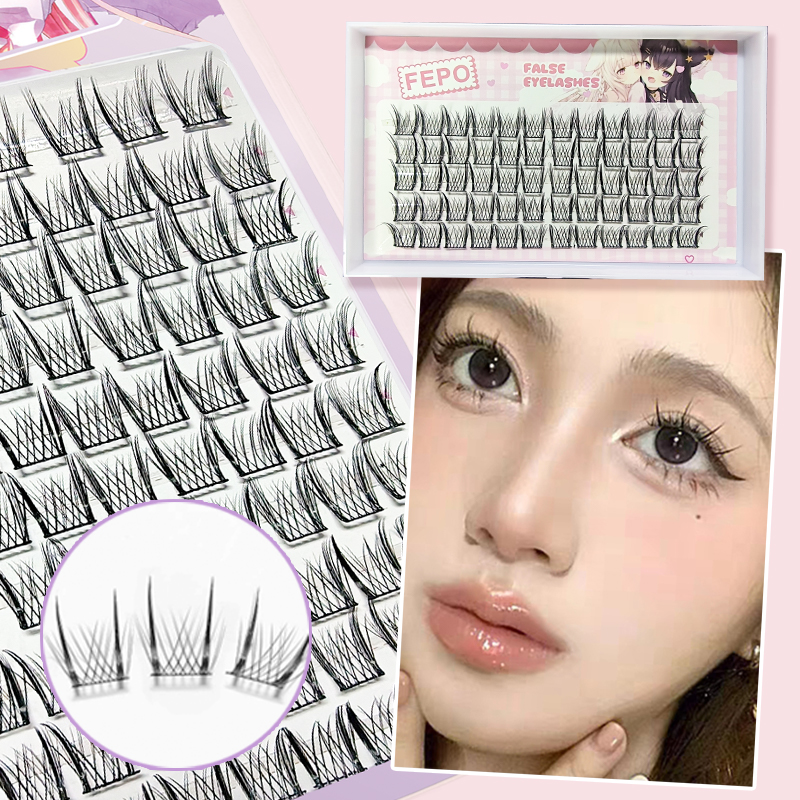 Derf 5/10 hàng lông mi giả 3D Lông mi giả tự nhiên đồ nối lông mi 11 Mét