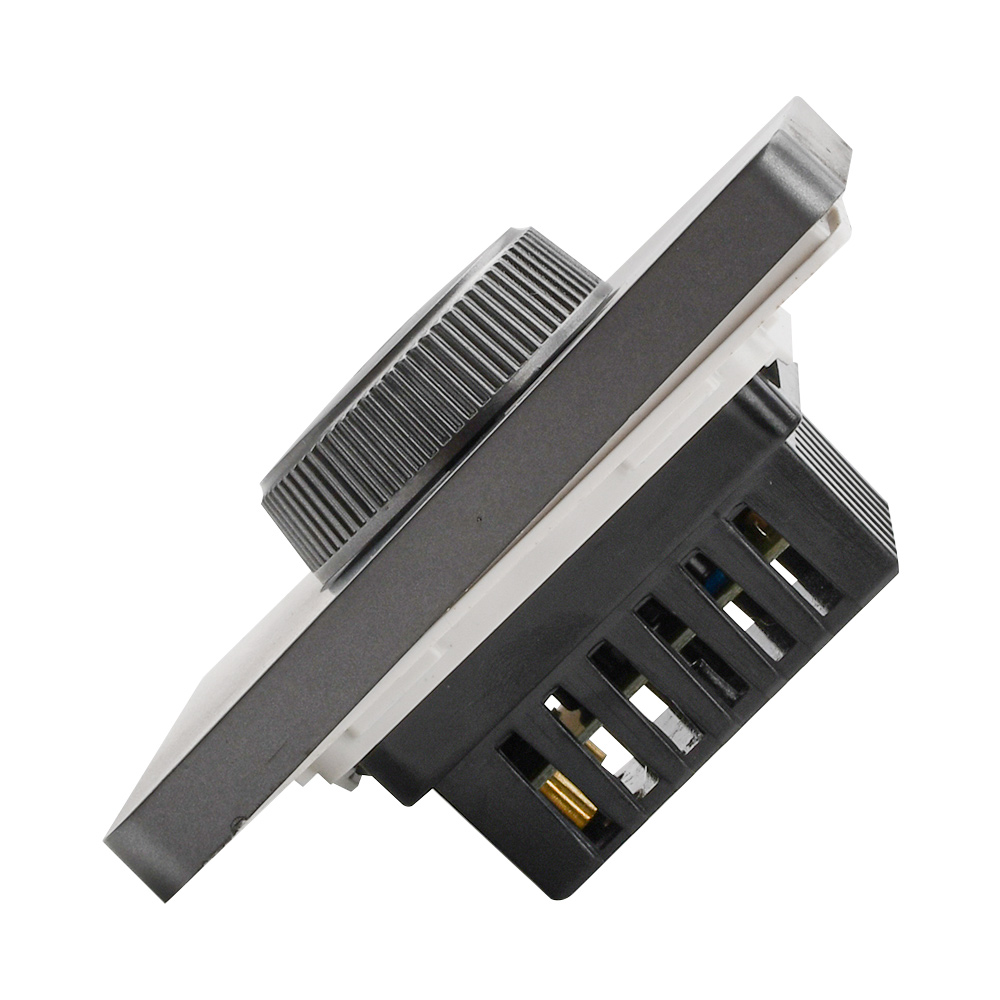 FocusAi 86 Type Ceiling Fan Adjustment Stepless Speed Controller Wall Switch 220V for 15-300W Dimmer Halloween Christmas Decoration