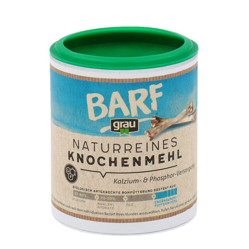 Bột xương bò Grau Barf Naturreines Knochenmehl dành cho chó mèo