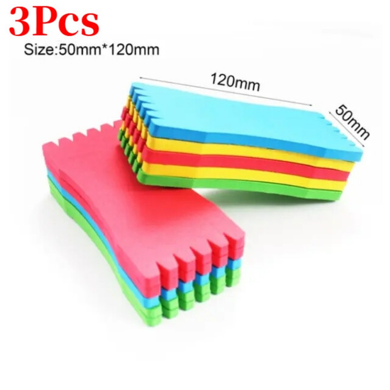 5PCS EVA Color Foam Spool Winding Plate Fishing Line Plate Carp Crucian Carp Plate Hook Fishing Fishing Tackle Reel Random Color