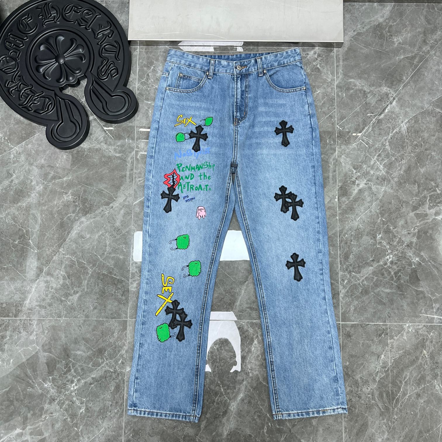 Womens chrome discount hearts jeans