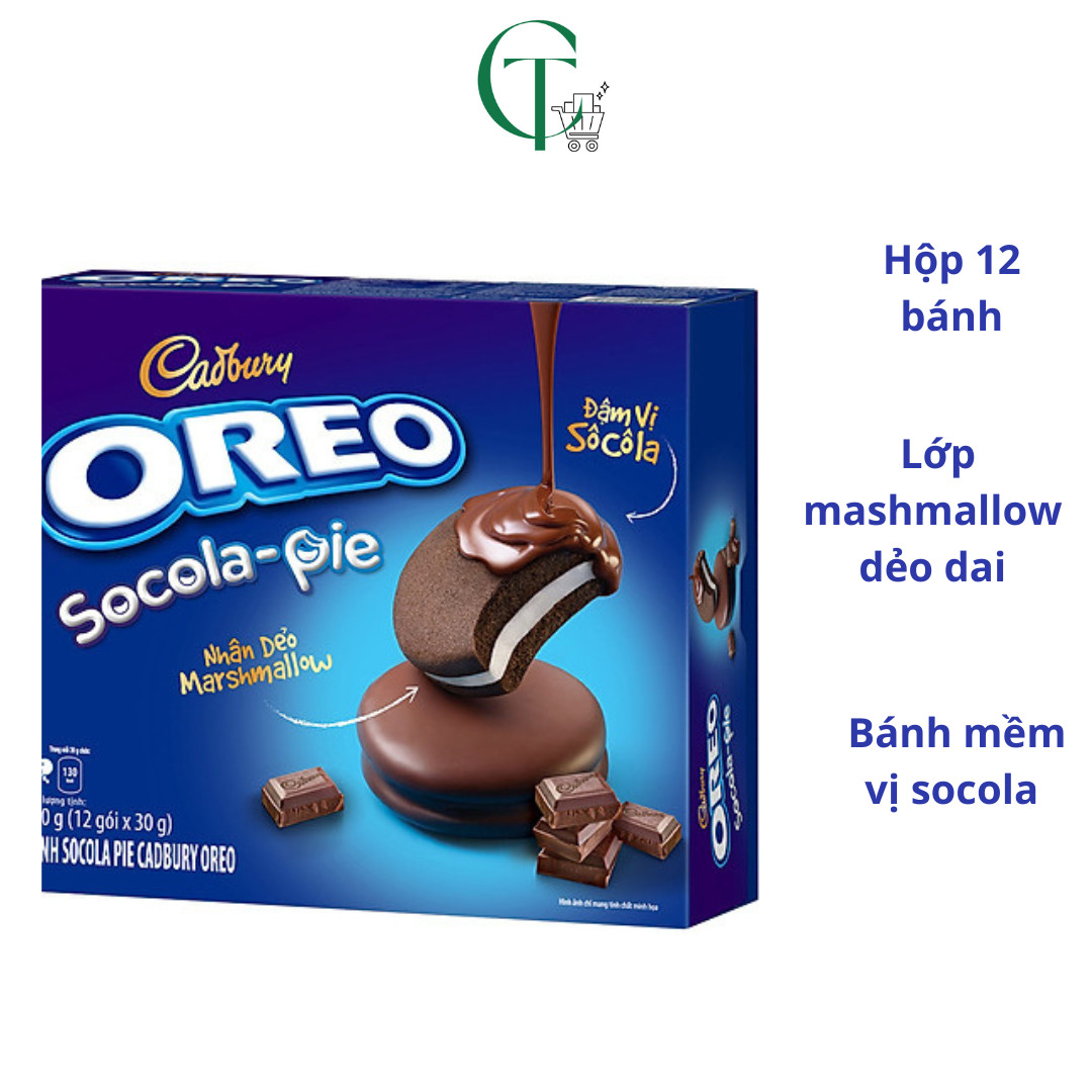 [HN]Hộp Bánh Oreo Sôcôla Pie 360g
