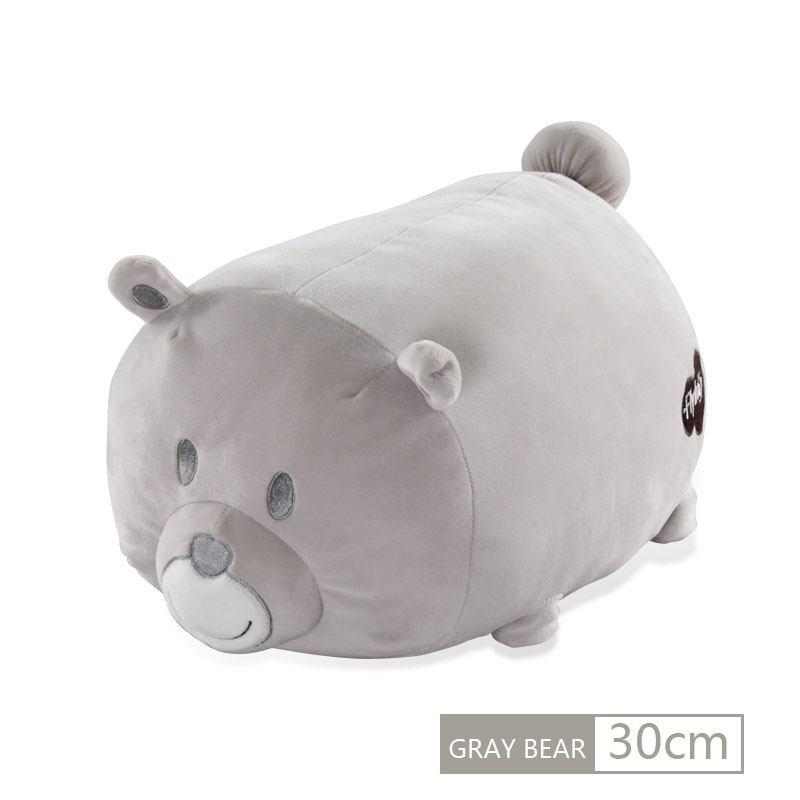 Polar bear soft cute comfortable kids doll cartoon throw pillow plush doll throw pillow plush toy