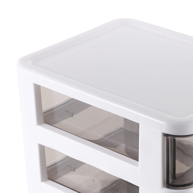 UEETIQ Storage Bins Office Table Multifunction Desk Drawer Type Case Drawers Organizer Shelving Unit