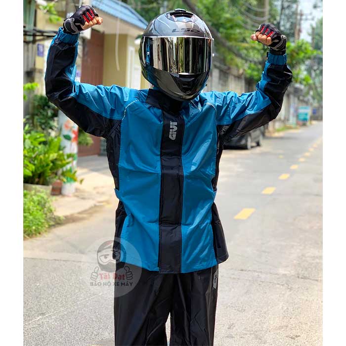 [GIVI chính hãng] Áo mưa bộ Givi RRS08 cao cấp