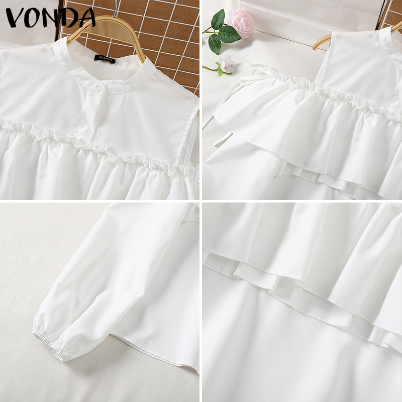 VONDA%20Women%20Korean%20Fashion%20Off%20Shoulder%20Long%20Sleeve%20Blouse%20(Korean%20Causal)%20-%20Image%207