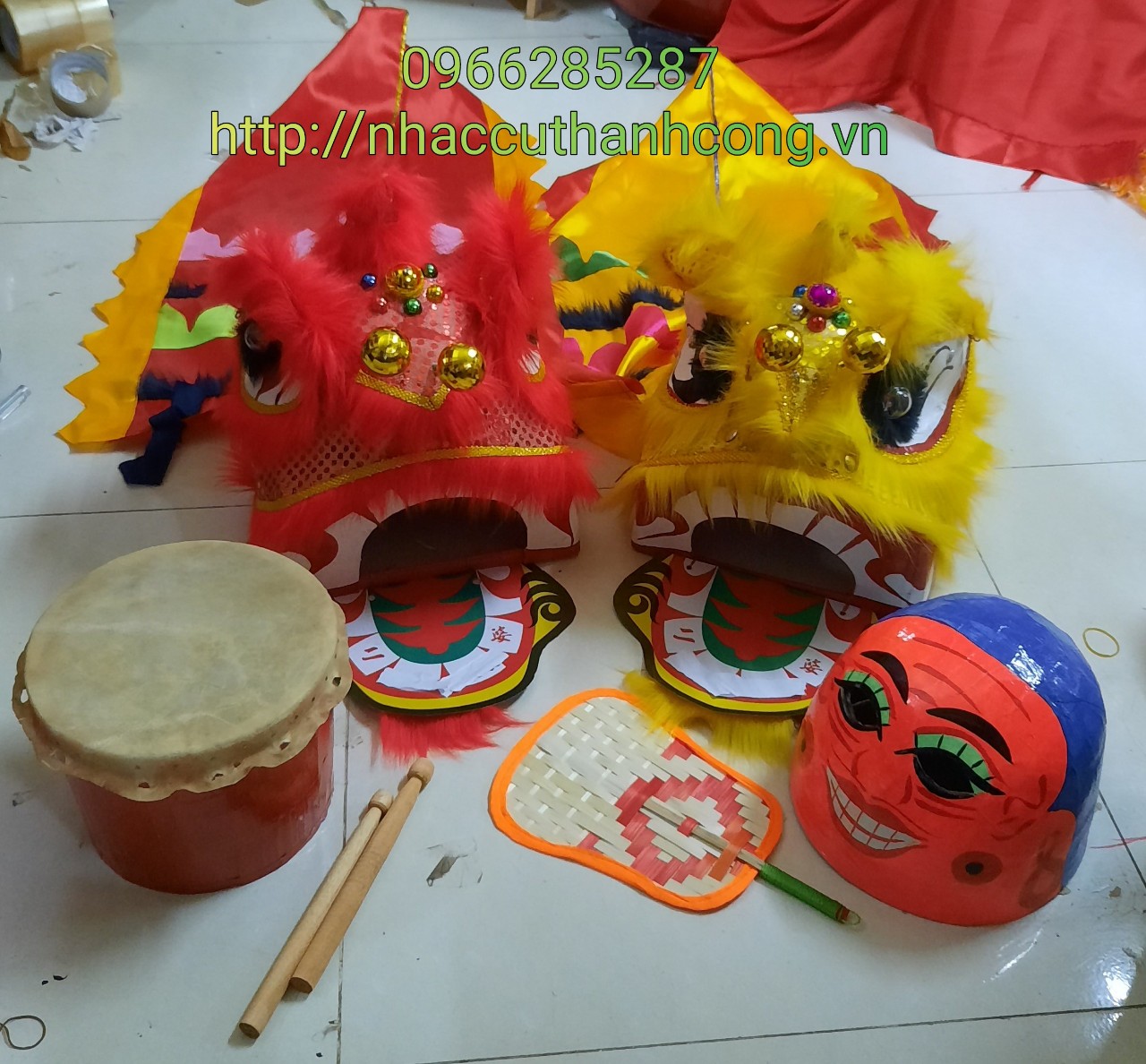 Unicorn Head Combo for Children 3-9 Years Old, (Head and Tail + Drumsticks + Unicorn Pants)