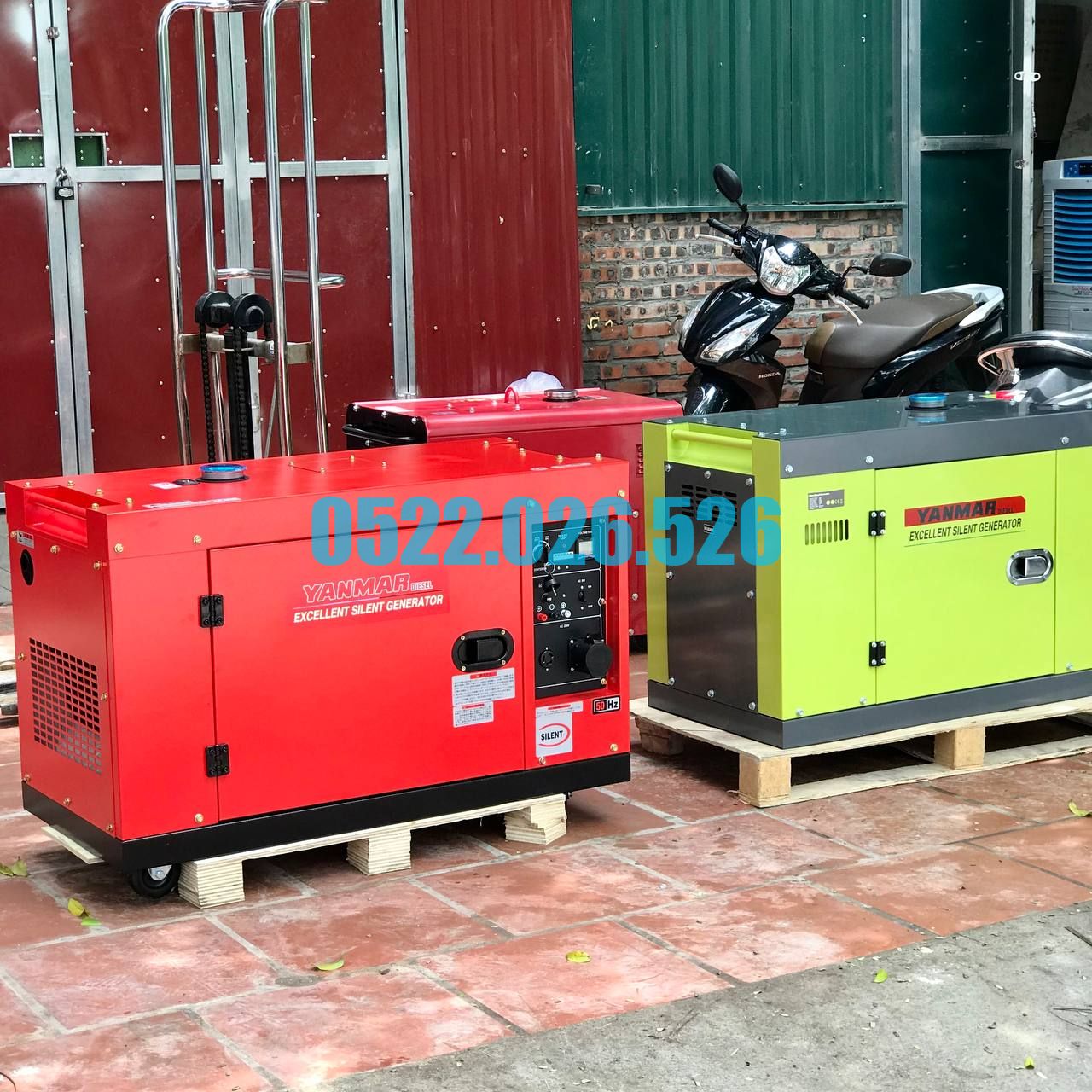 Máy Phát Điện Chạy Dầu 7kw Yanmar YM 700VS