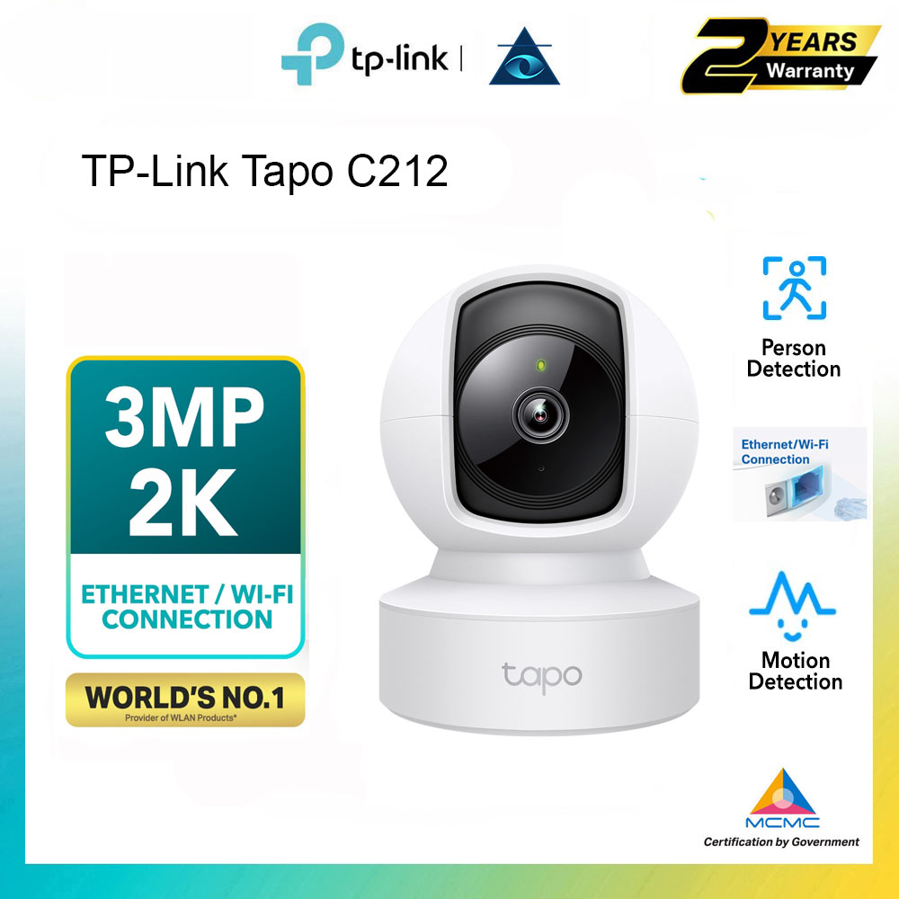 READY STOCK] Tapo C510W Outdoor Pan/Tilt Security WiFi Camera - Original 2  Years Warranty By TP-Link Malaysia