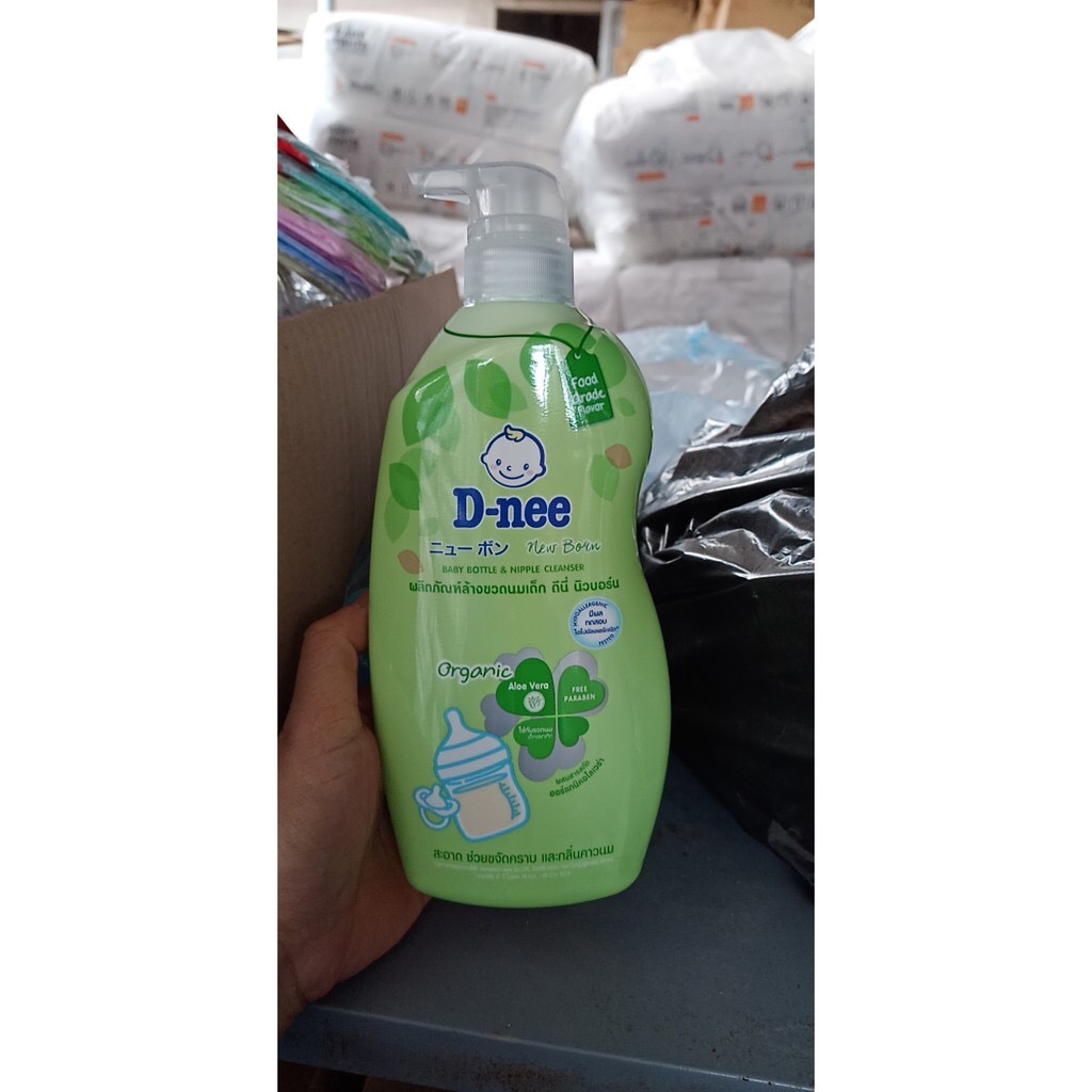 NƯỚC RỬA BÌNH SỮA DNEE ORGANIC 620ML, 600ML DATE MỚI NHẤT