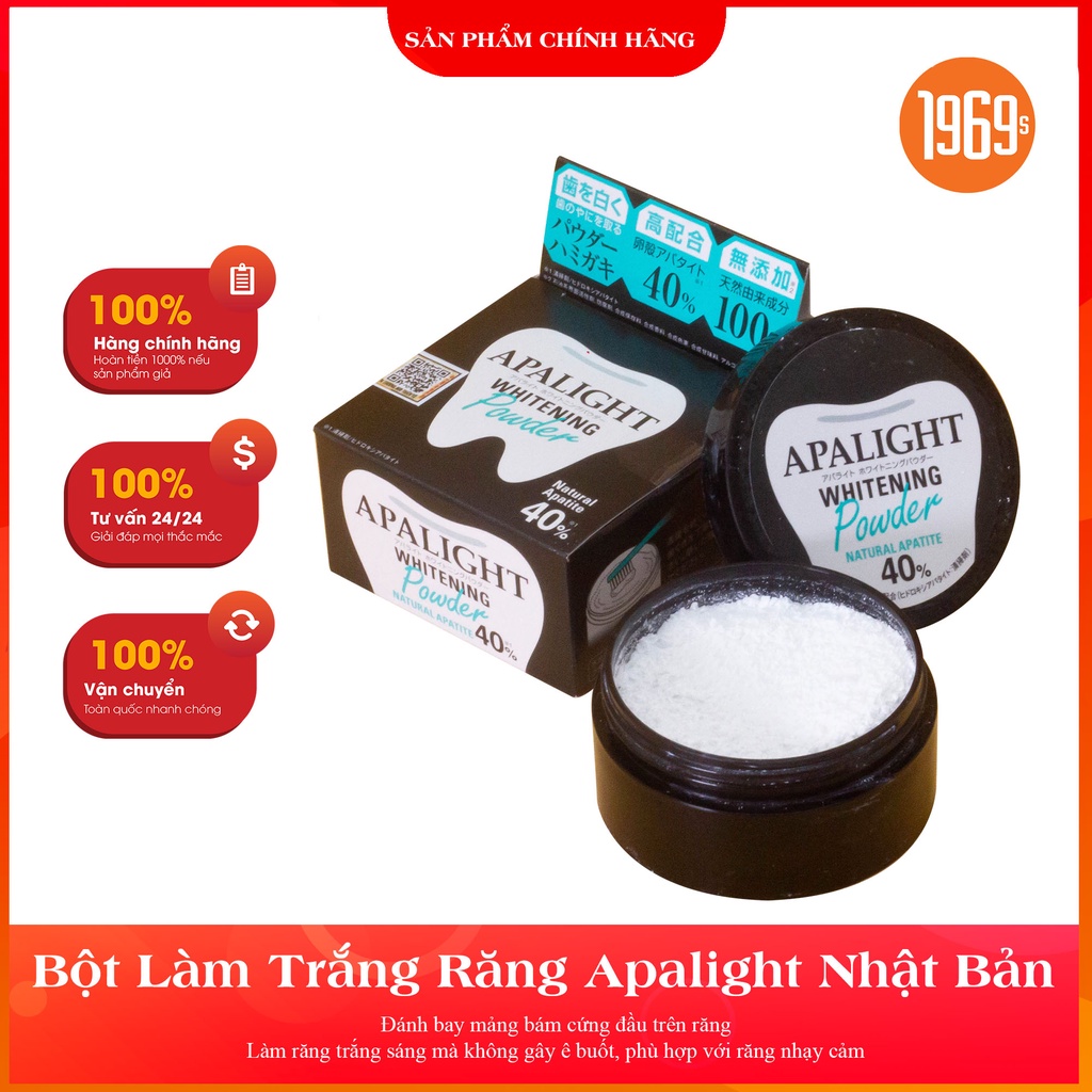 Bột trắng răng Apalight (Hộp 26g)