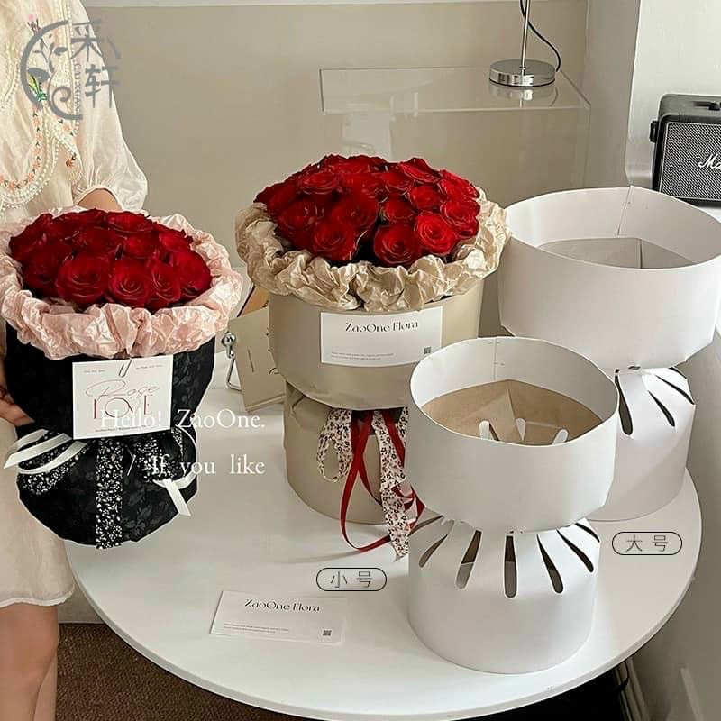 Cốt giấy gói hoa  (trend mới)