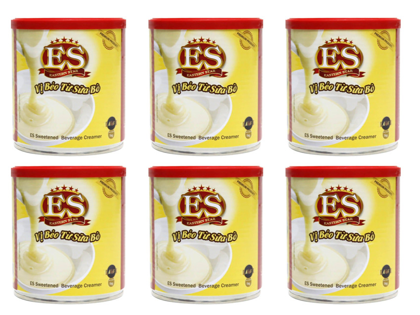 Sữa Malaysia - Combo 6 Lon Sữa Đặc ES 1kg - nắp đỏ