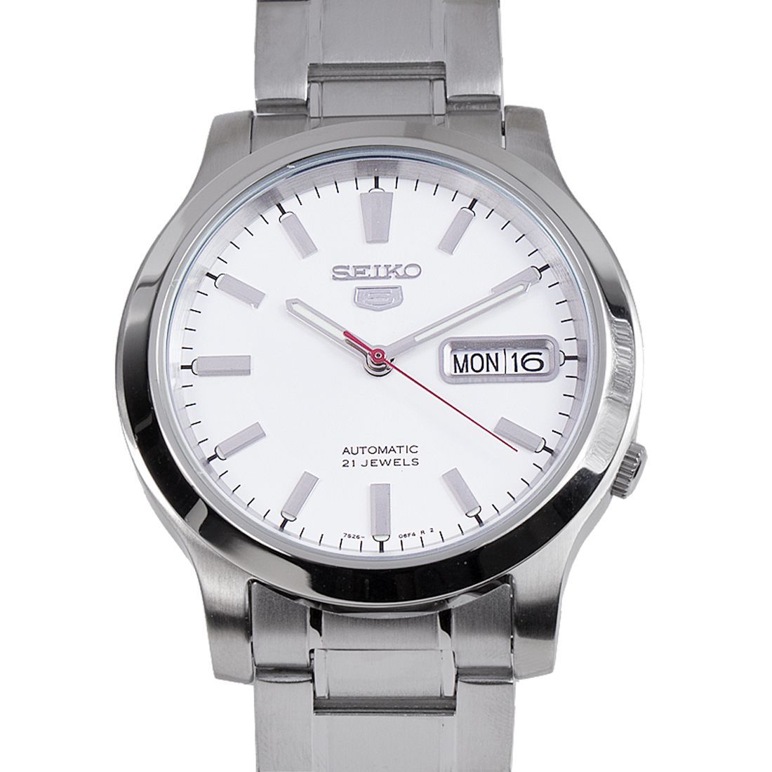 Seiko Automatic White Dial 21 Jewels SNK789 SNK789K SNK789K1