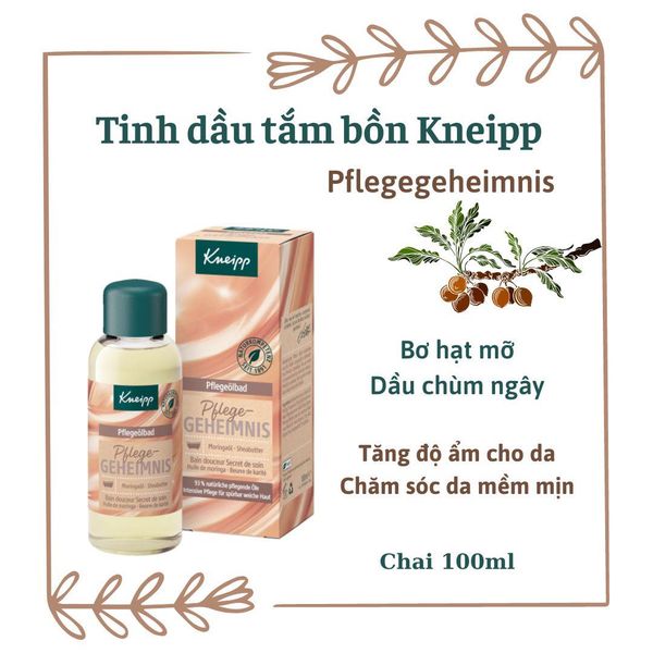 Tinh dầu tắm bồn Kneipp các loại 100ml ( Hàng Đức)