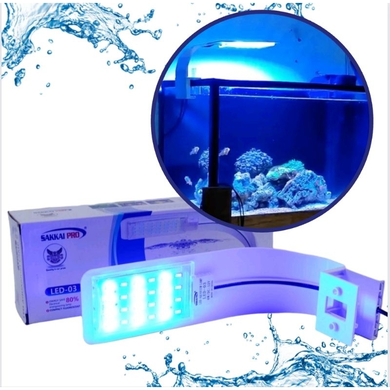 Lampu aquarium aquascape LED SAKKAI PRO 03