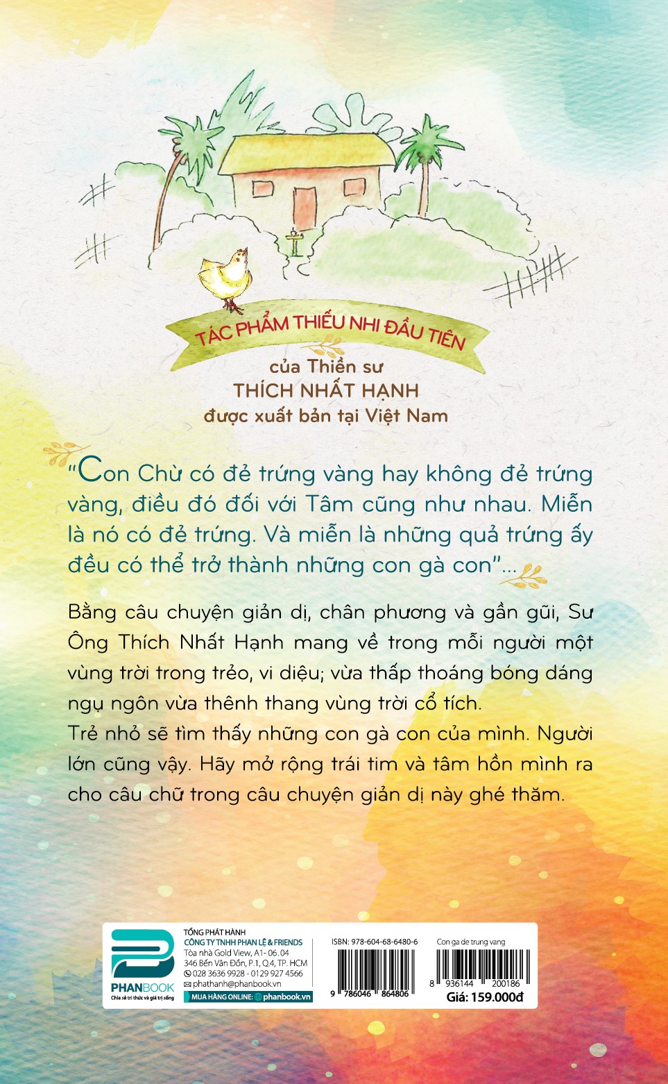 Sách - Con gà đẻ trứng vàng - Thiền sư Thích Nhất Hạnh