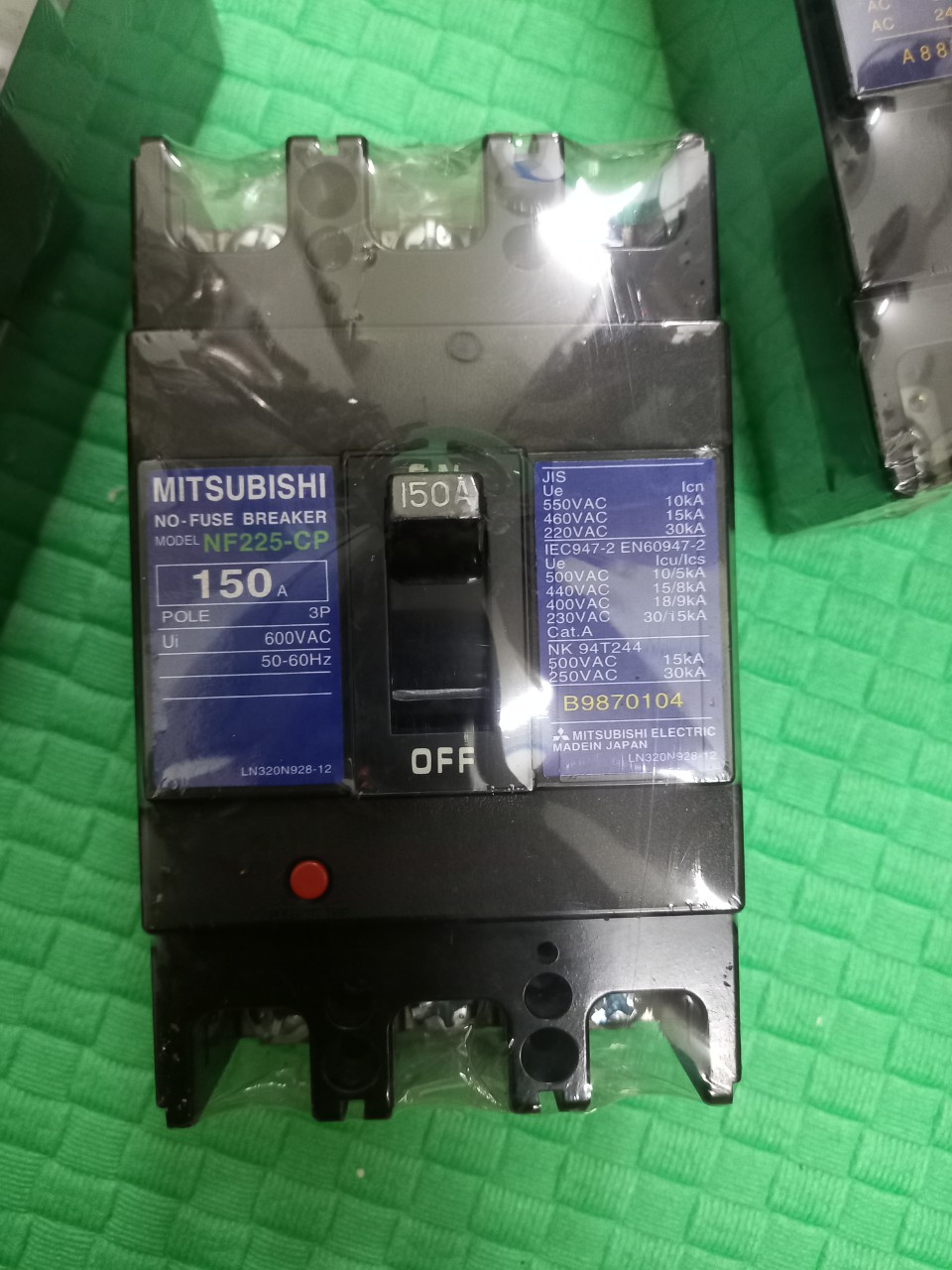 APTOMAT 3 PHA NHẬT BẢN 150A 175A MCCB