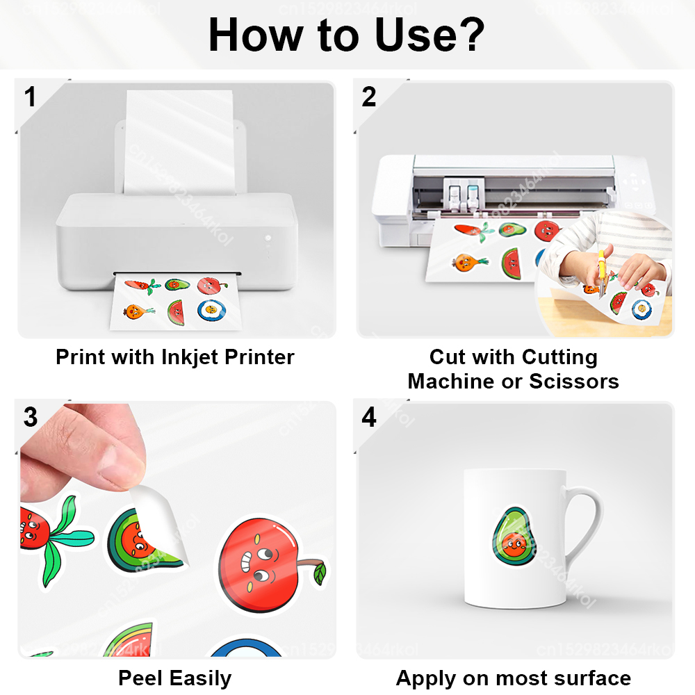 10%20Sheets%20Self%20Adhesive%20Vinyl%20Sticker%20Paper%20A4%20Size%20Transaprent%20Matte%20Glossy%20Holographic%20Paper%20Sticker%20For%20Inkjet%20Printer%20-%20Image%207