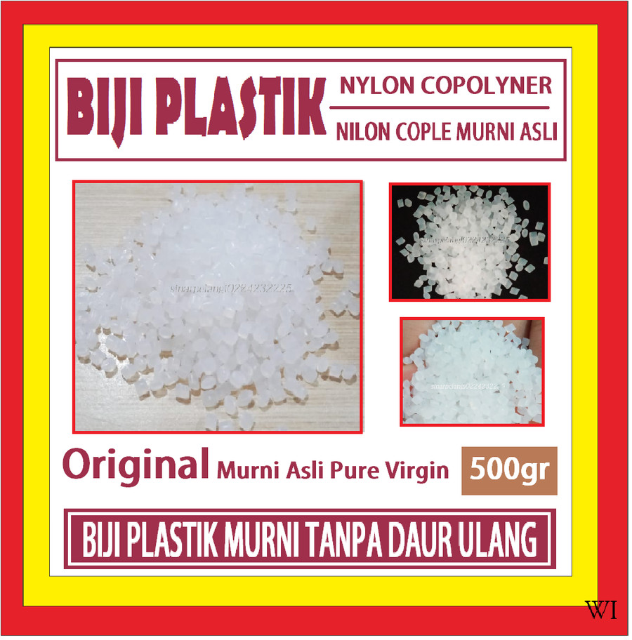 BIJI PLASTIK PURE NYLON NILON COPLE COPOLYNER TANPA DAUR ULANG 380063 Lazada Indonesia