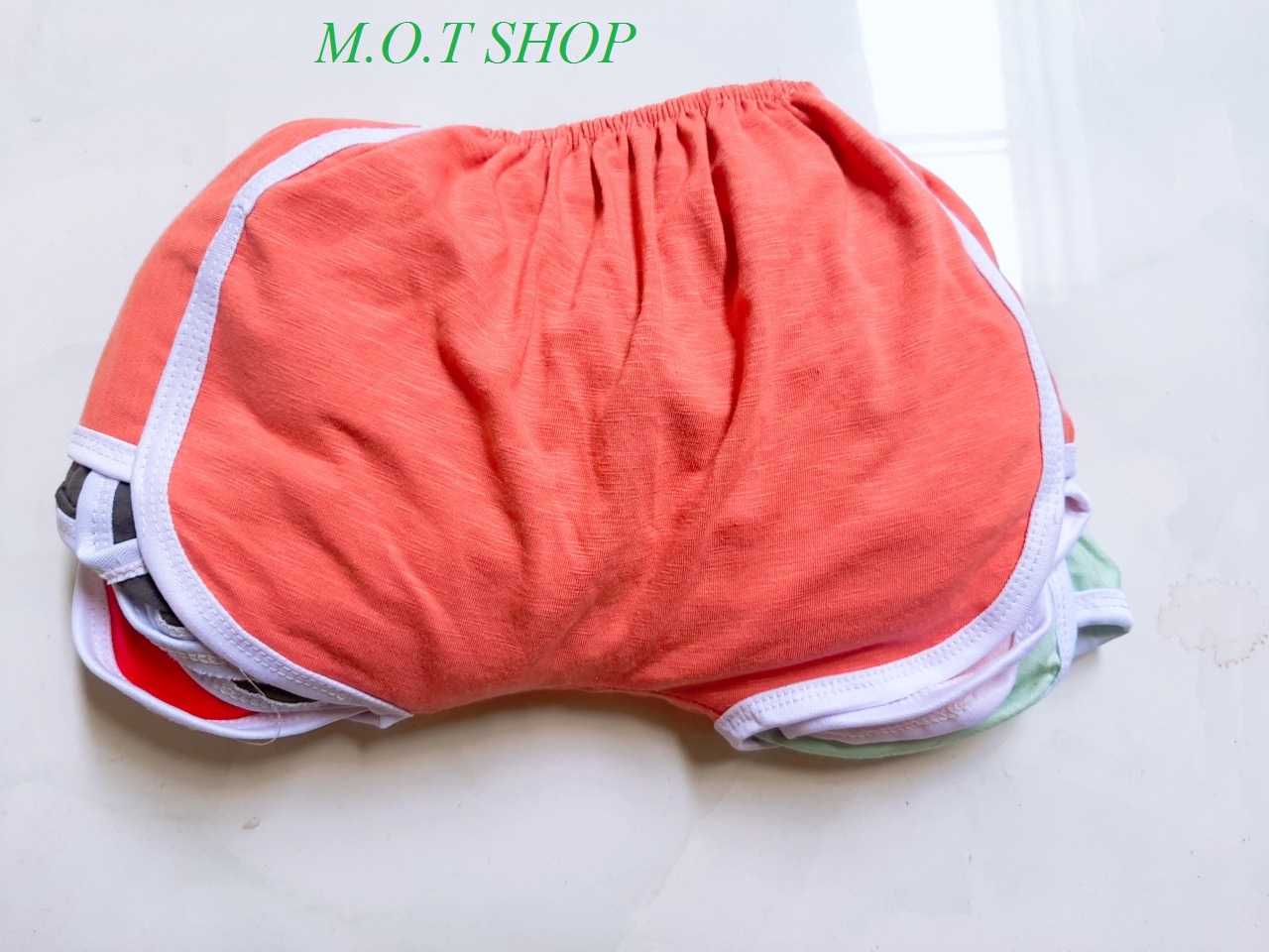 Sét 10 quần đùi bí cho bé trai và bé gái (quần chục)