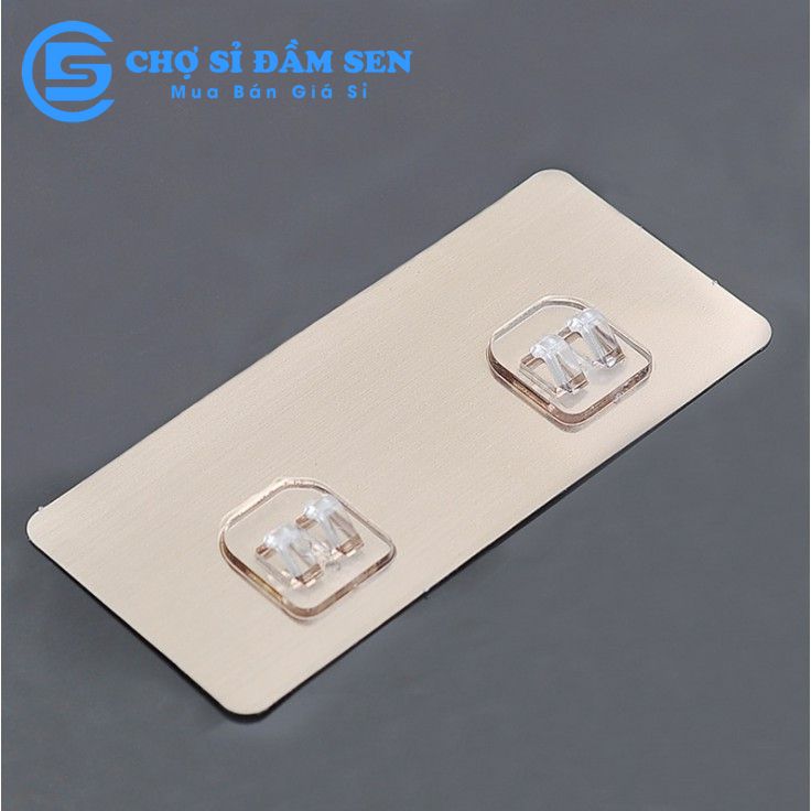 Miếng dán tường kệ sắt, miếng dán tường thay thế kệ hình chữ nhật, kệ góc nhà tắm, nhà bếp G383-MDkesat-doi