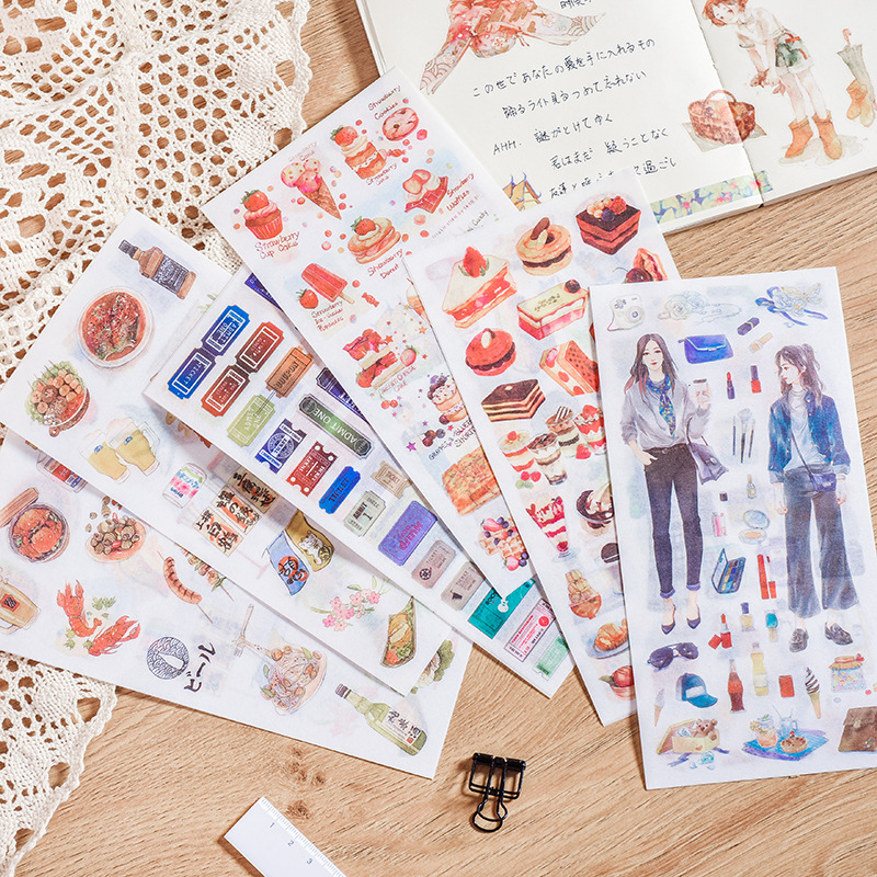 %E3%80%90Hottest%20Trends%E3%80%913Pcs/Set%20Cartoon%20Beautiful%20Flowers%20Green%20Leaves%20Animal%20Food%20DIY%20Diary%20Lab%20Decor%20Stickers%20Scrapbook%20Cute%20Stationery%20Supplies%20-%20Image%206