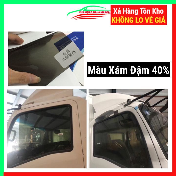 Phim dán kính nano chống nắng ô tô, nhà ở, văn phòng cách nhiệt, chống nóng tốt 100x152cm nhiều màu