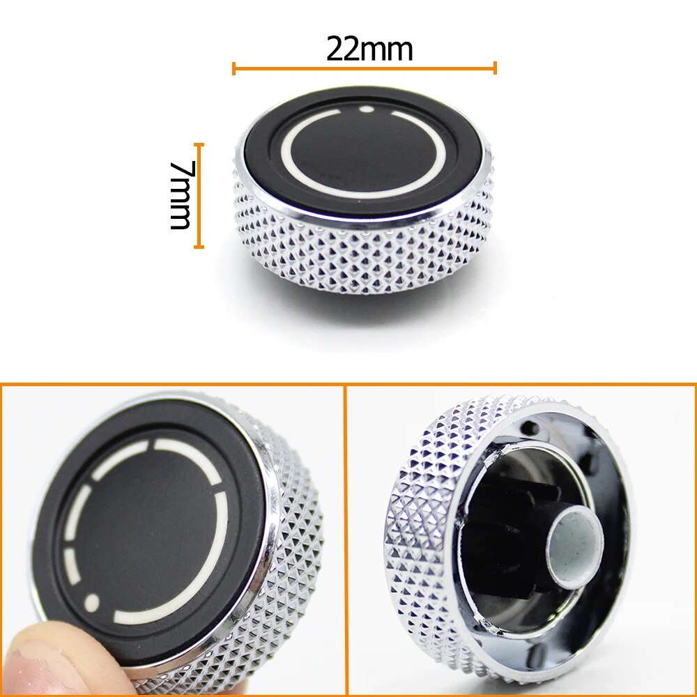 Car Dashboard Multi-media CD Player Audio Volume Control Knob Switch Button For Porsche Cayenne 7P5 Panamera 970 95B