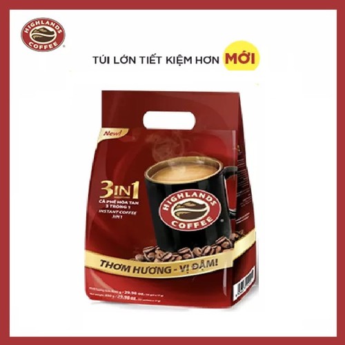 Cà phê hòa tan 3in1 Highlands Coffee 50 gói - 17g