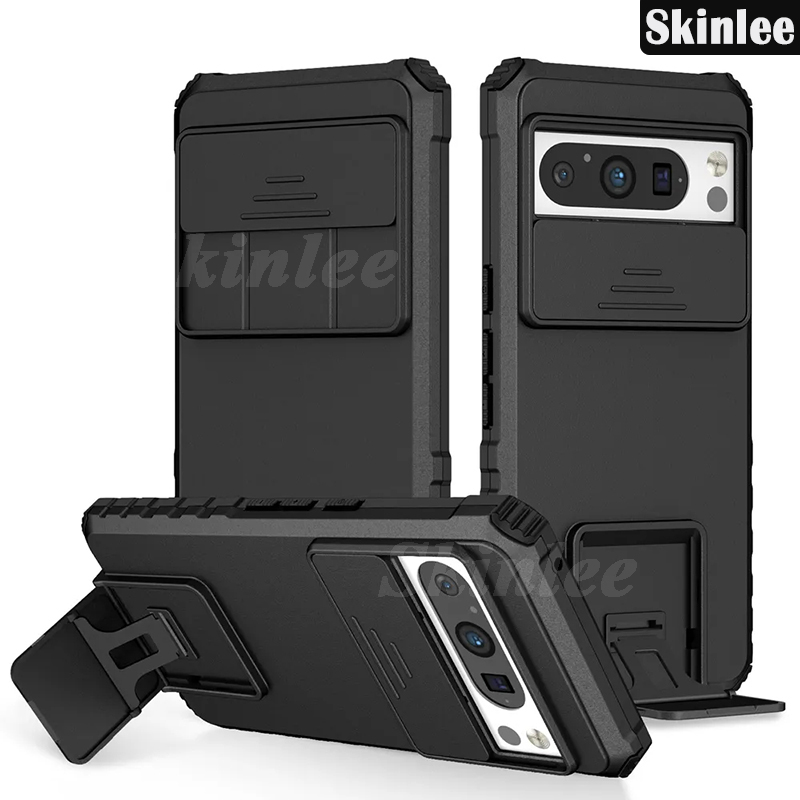 Phone%20Case%20for%20Google%20Pixel%209%209%20Pro%20Hard%20Armor%20Shockproof%20Slide%20Camera%20Protection%20Built-in%20Kickstand%20Holder%20for%20Google%20Pixel%209%20Pro%20XL%20Cover%20Cases%20-%20Image%202