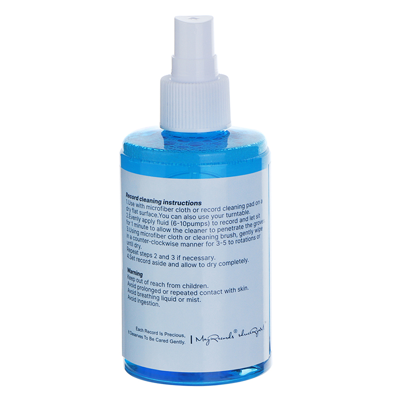 【Fast-selling】 1Set 200ml Vinyl LP/ Record Professional Cleaning Fluid Dust Removal Anti-static Spray XUANTING.