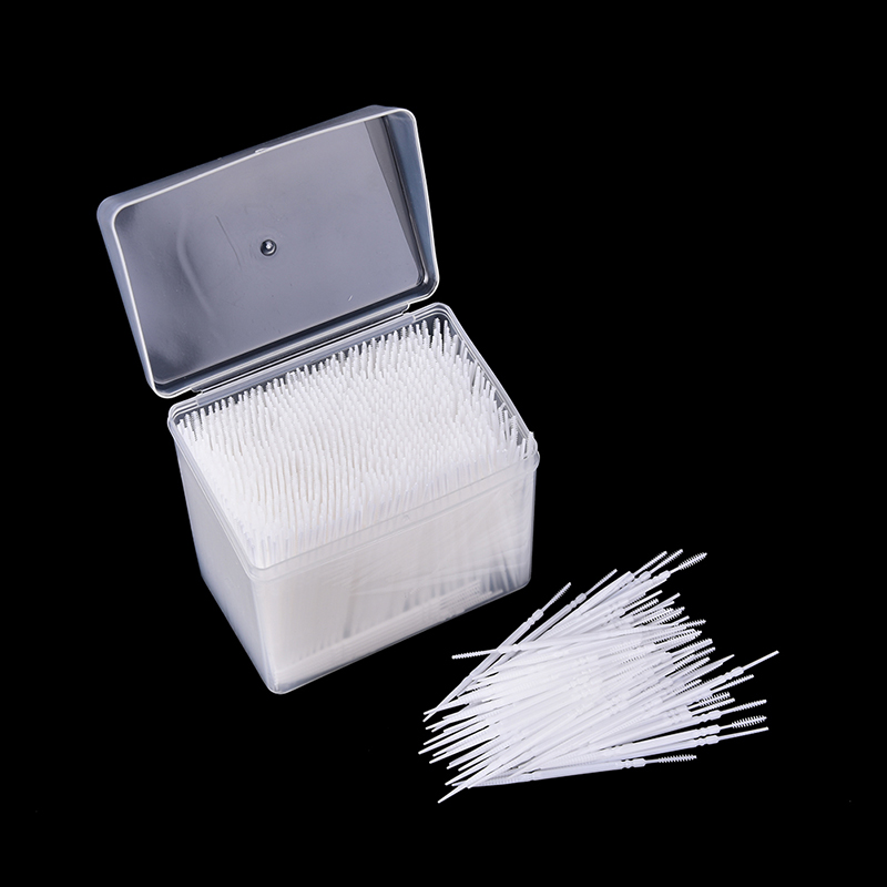 1100Pcs%20Plastic%20Dental%20Picks%20Oral%20Hygiene%202%20Way%20Interdental%20Brush%20Tooth%20Pick%20DUJU%20-%20Image%204