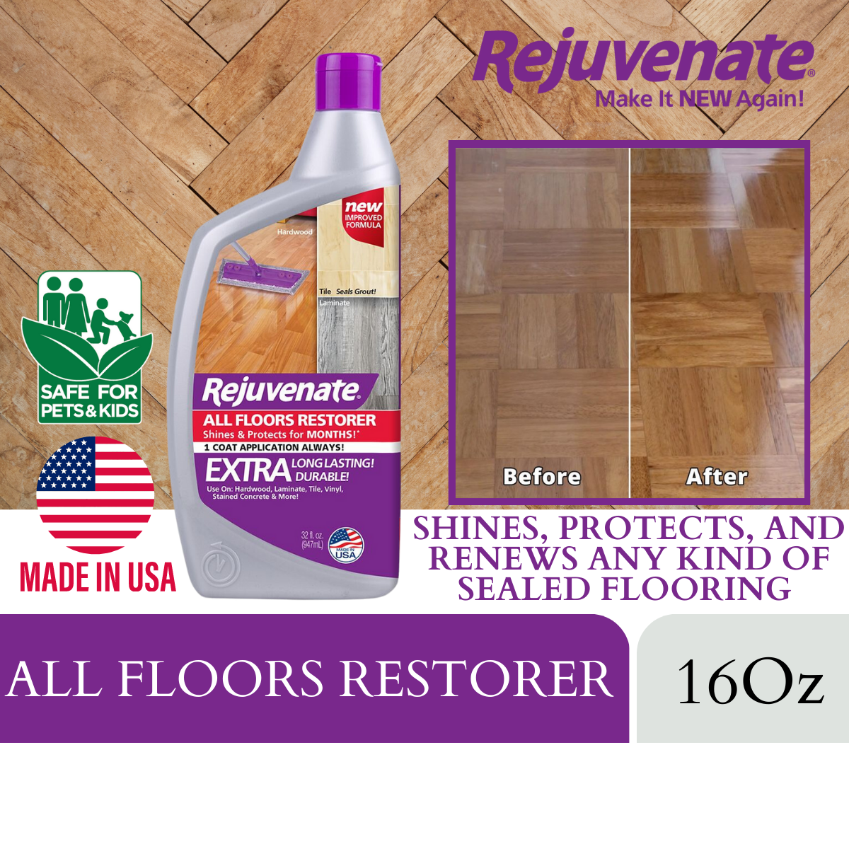 Rejuvenate All Floors Restorer