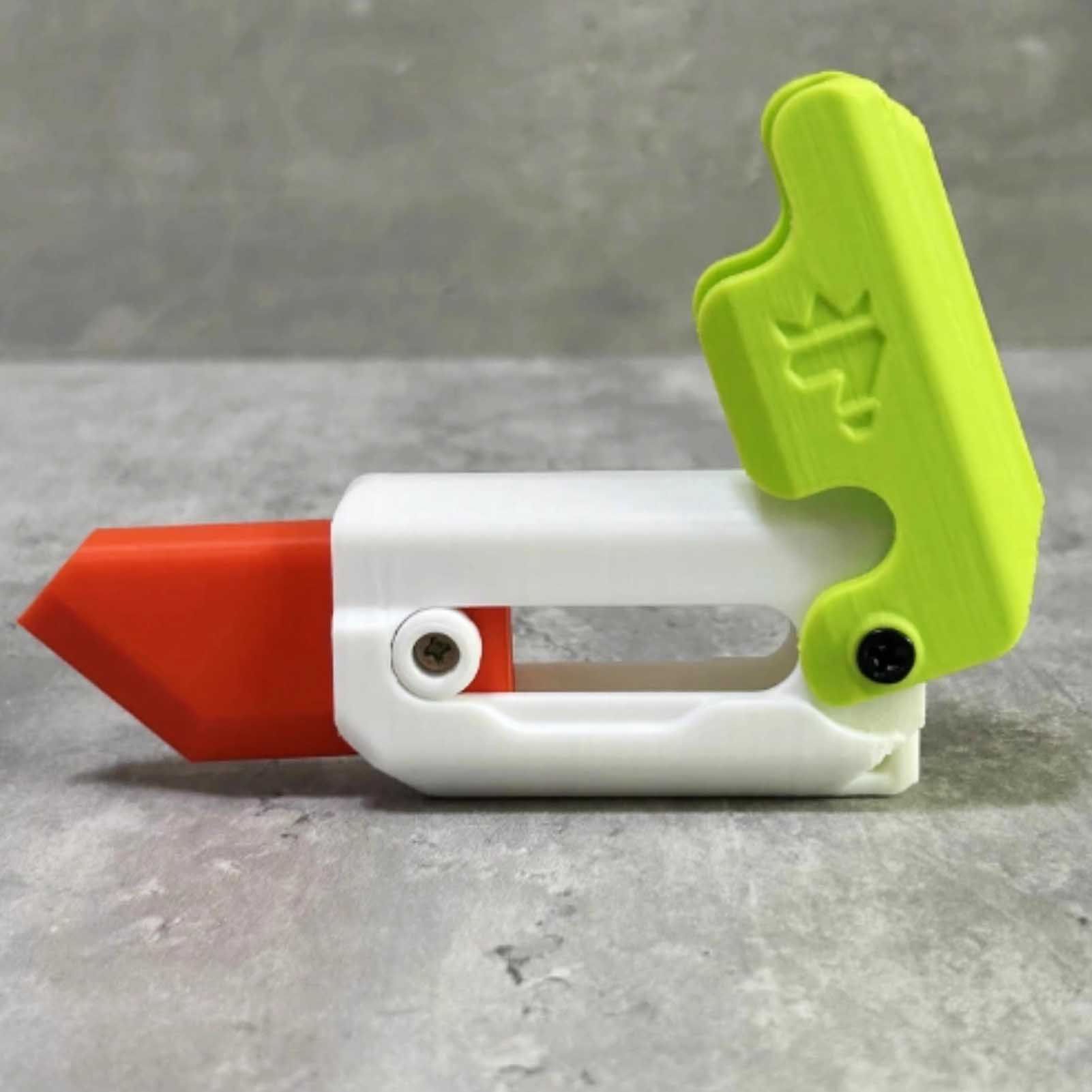 FTL™ Gravity Knife Gun Fidget Toys Cartoon Plastic Radish Knife