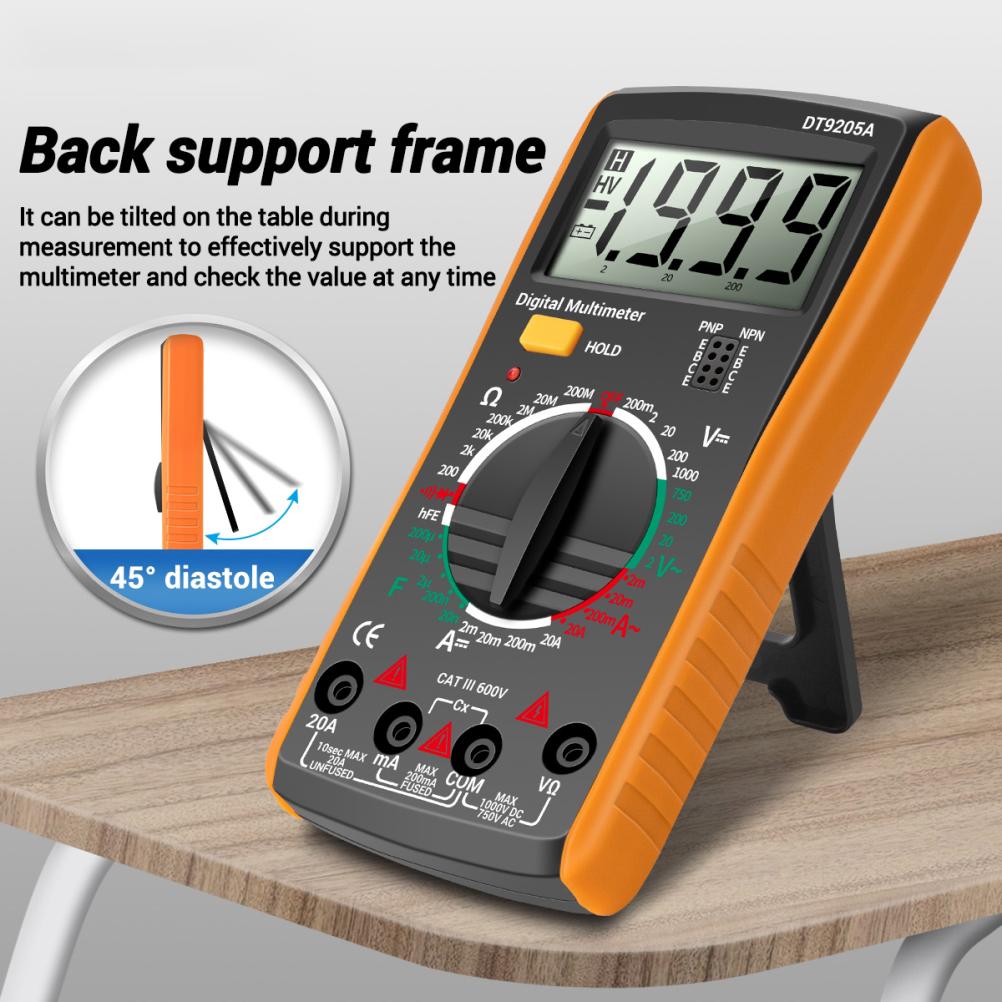 Multimeter Digital Avometer Digital Multimeter Digital Paket Lengkap Murah ASLI ADA
