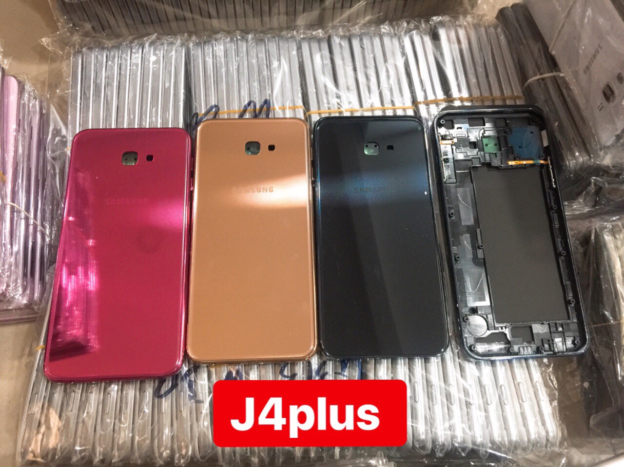 [Hàng chuẩn] Nắp lưng Samsung Galaxy J4 Plus đủ màu mới 100%