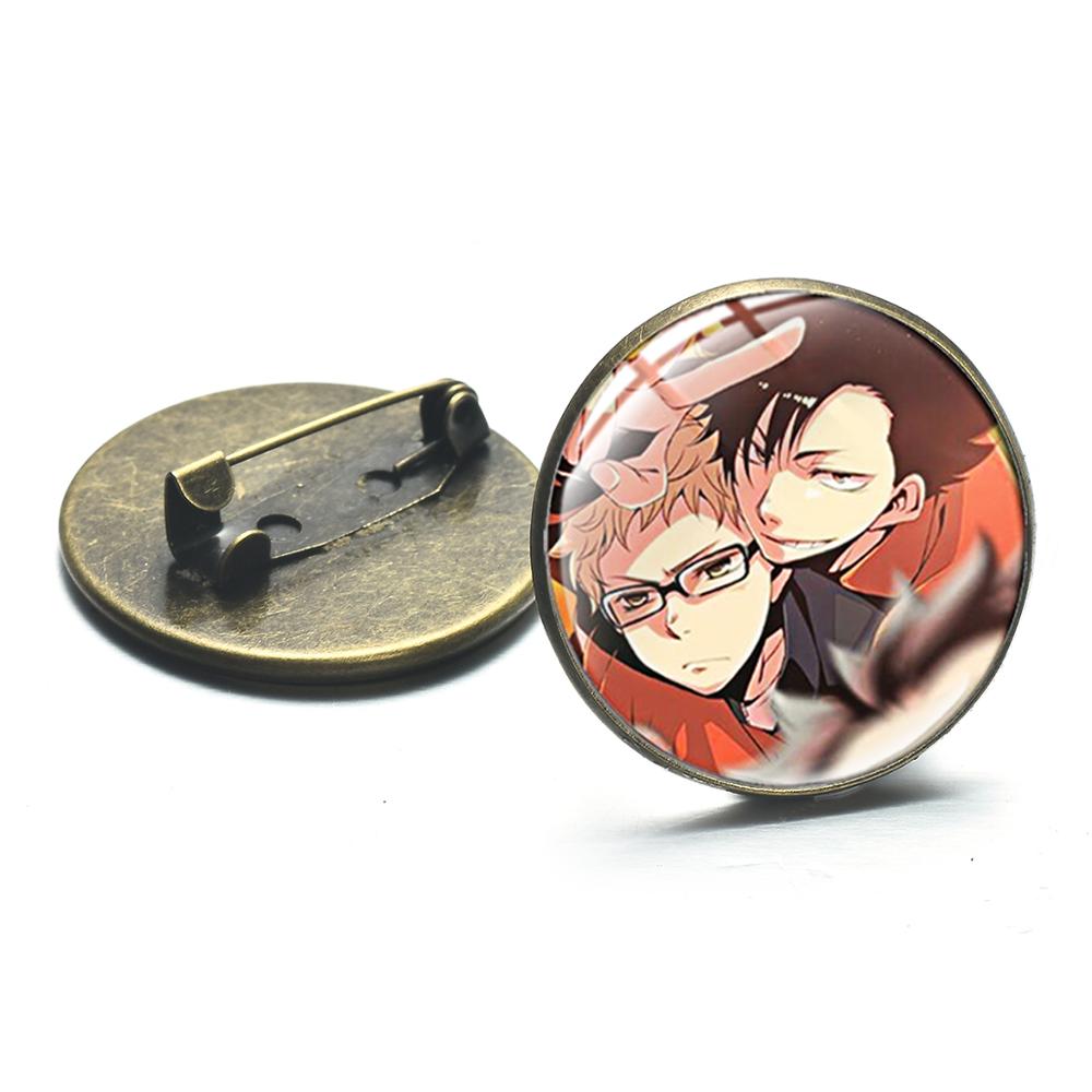 SONGDA%20Fashion%20Haikyuu!!%20Brooch%20Pins%20Hinata%20Shoyo%20Cosplay%20Badge%20for%20Clothes%20Scarf%20Backpack%20Decoration%20-%20Image%202