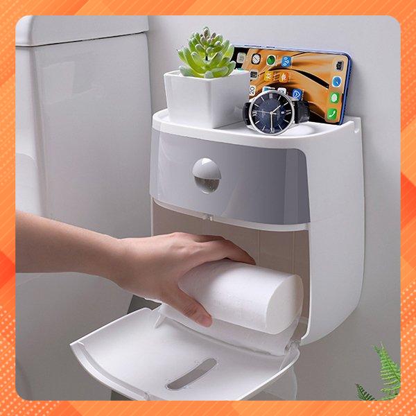Hộp đựng giấy vệ sinh 2 tầng ECOCO
