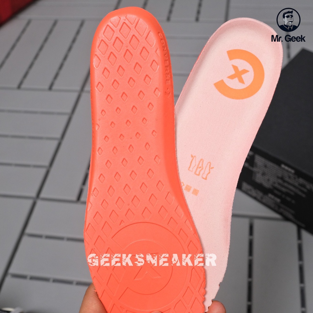 [GeekSneaker] Giày Sneaker Cao Cổ - Converse Run Star Motion - Đen Trắng