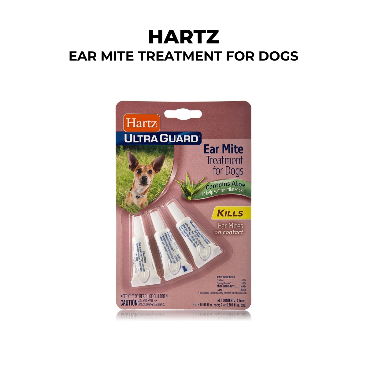 PetArmor® Ear Mite & Tick Treatment for Dogs - 3oz