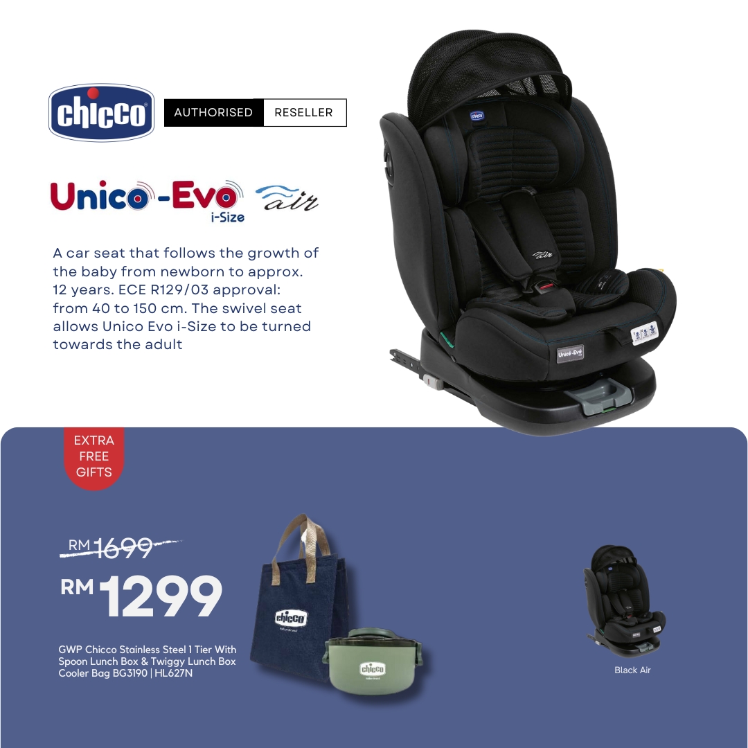 Chicco Unico Evo iSize Air Car Seats Lazada