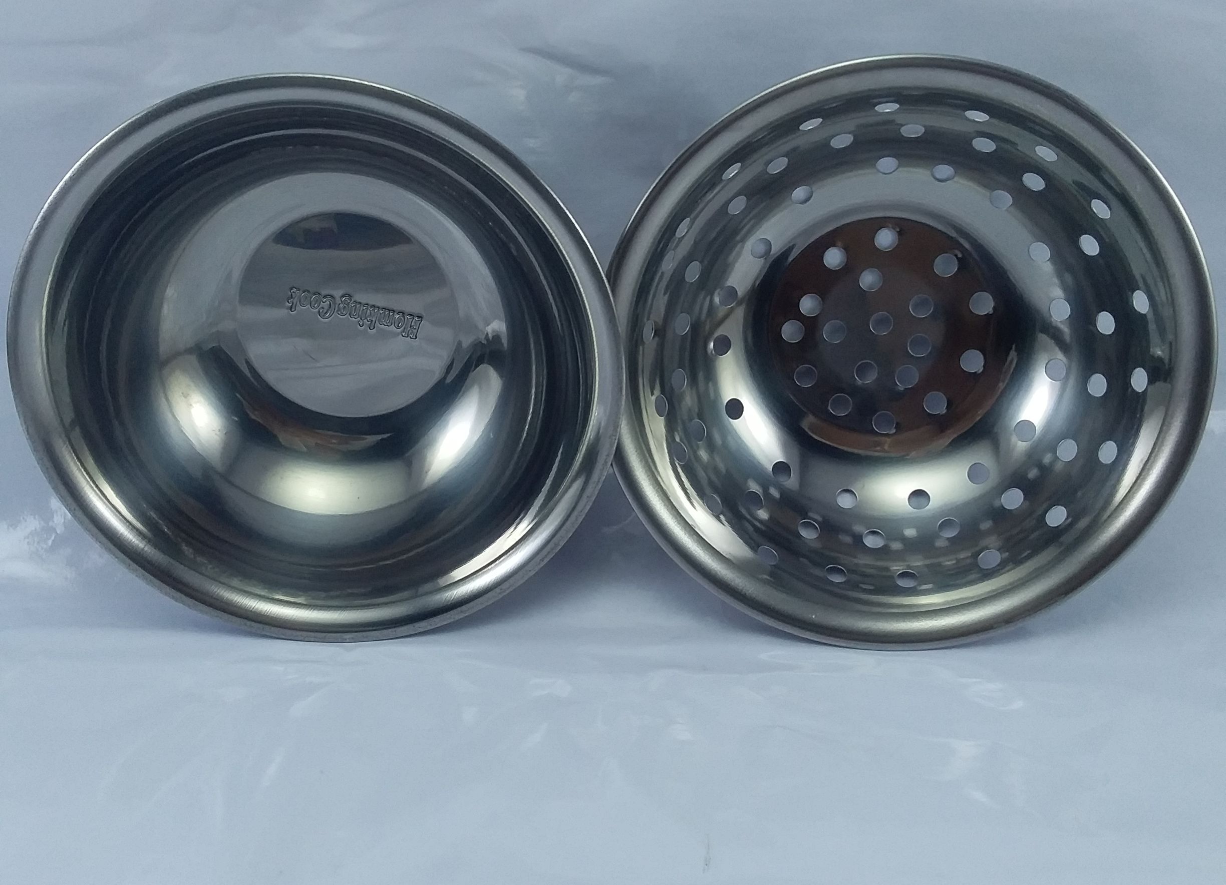 [HCM]BỘ 2 THAU RỔ INOX 18 RAINY