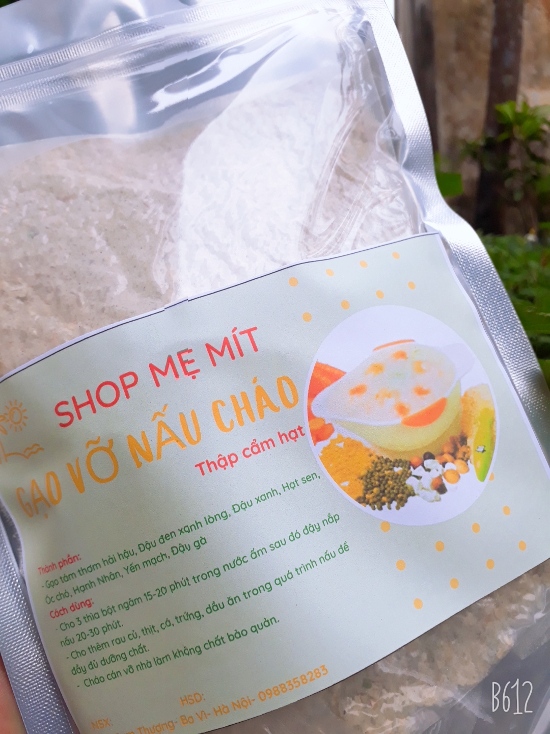 Gạo vỡ nấu cháo cho bé ( thập cẩm hạt 500g)