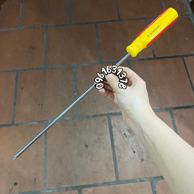Tua vít sọc phi 6 dài 30cm (Century hàng chính hãng), tô vít 6x300mm