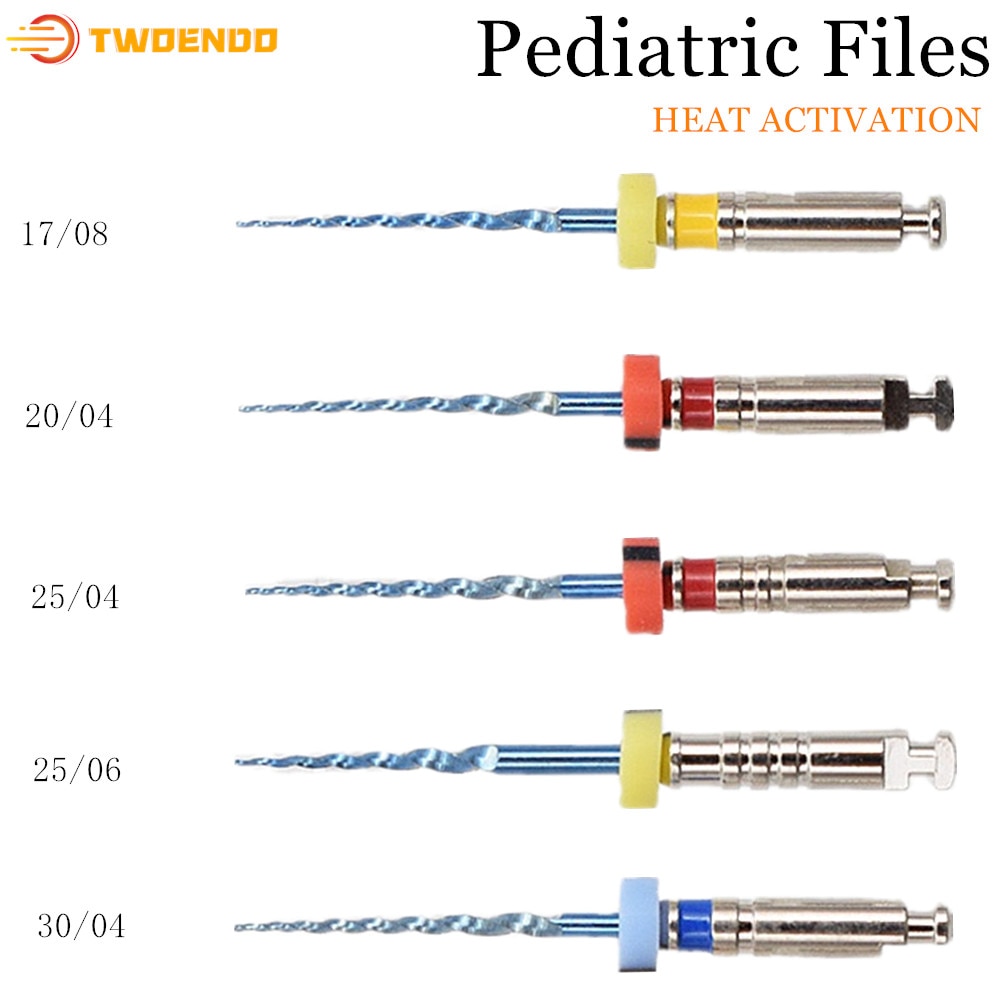 Dental Snake Movement Niti Heat Activation Endo Files Pediatric Files